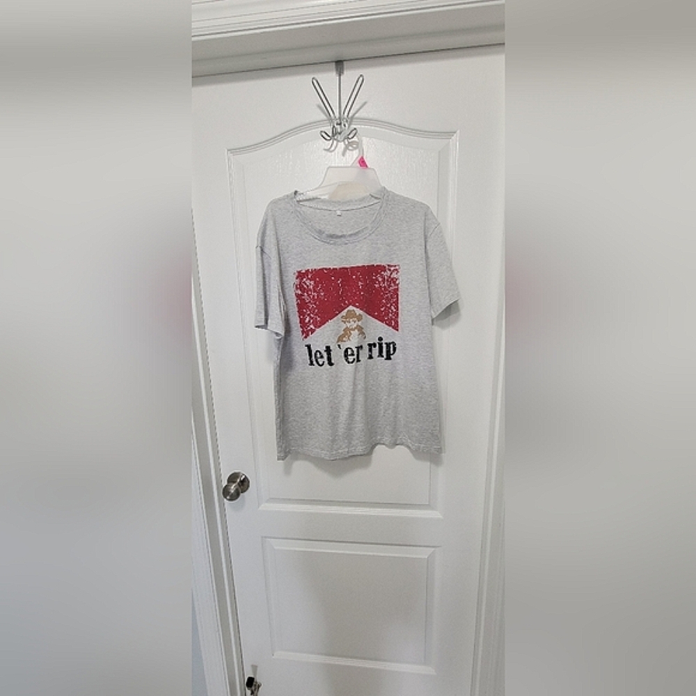 Grey Yellowstone Rip Shirt